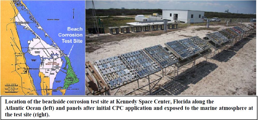 Cortec rostskydd test kennedy Space center
