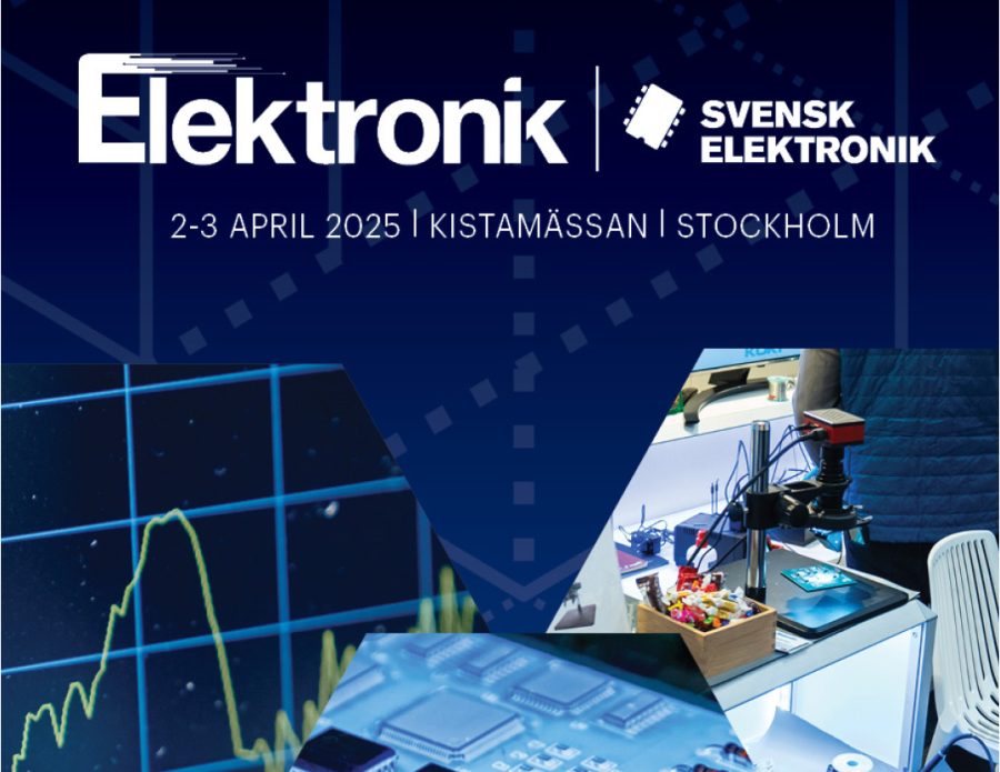 Tribotec at the Electronics Fair April 2-3, 2025 Kistamässan Stockholm