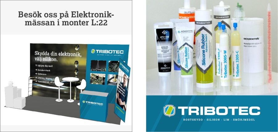 Visit Tribotec at the Electronics Fair 2025 in Kista, stand L:22